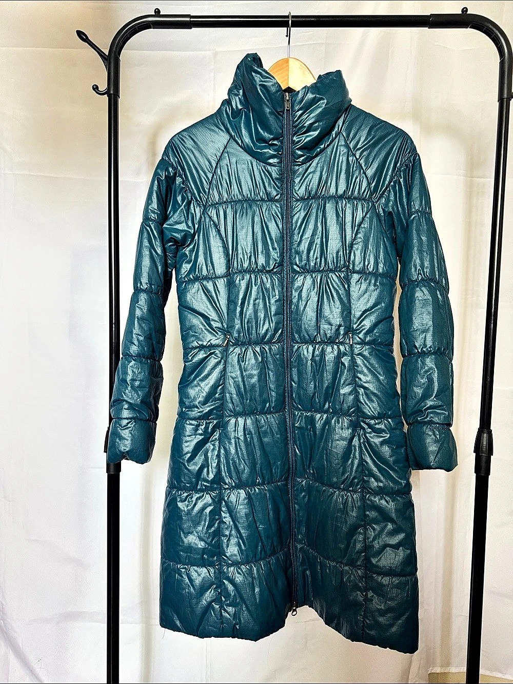 Patagonia Lidia Down Parka Women's Puffer Blue XS